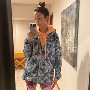 Lululemon Miss Misty Jacket size 8 blue grey